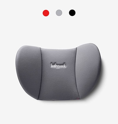 Recambio de reposacabezas gris Babypack. Disponible en varios colores.