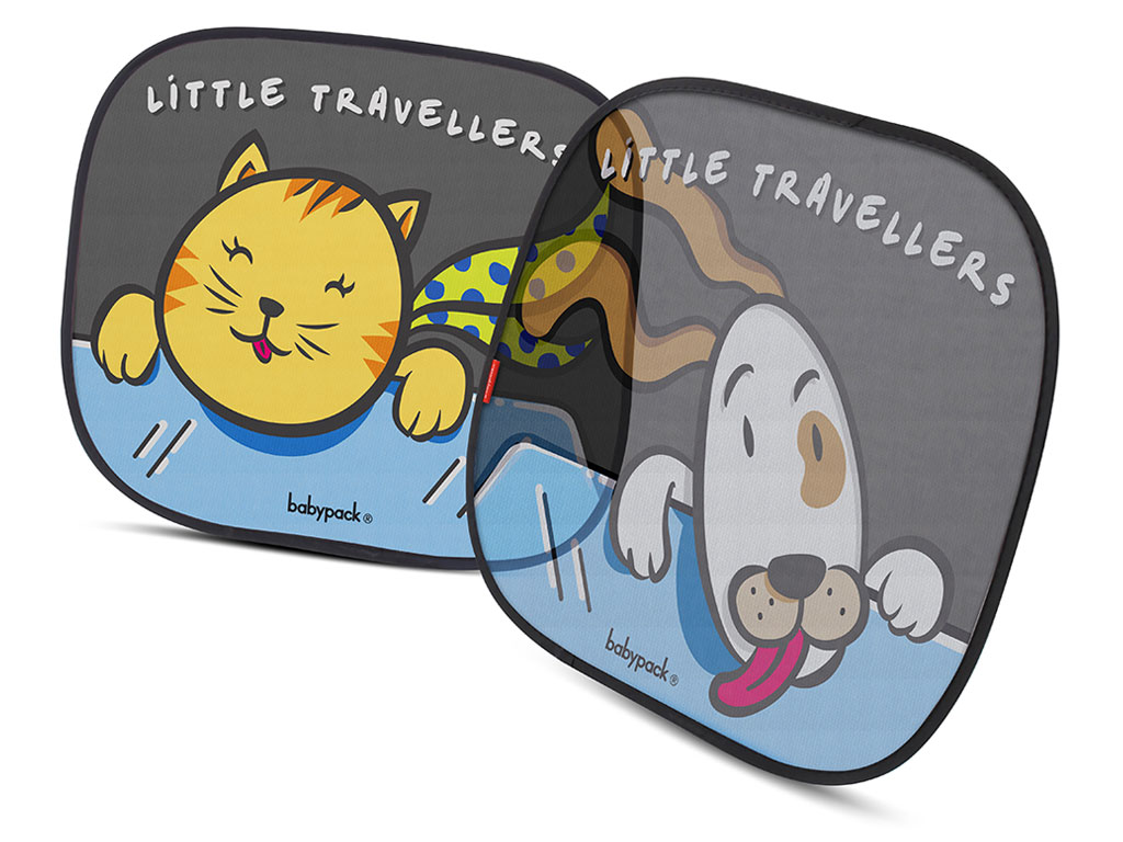 Parasoles de animales Babypack para coche